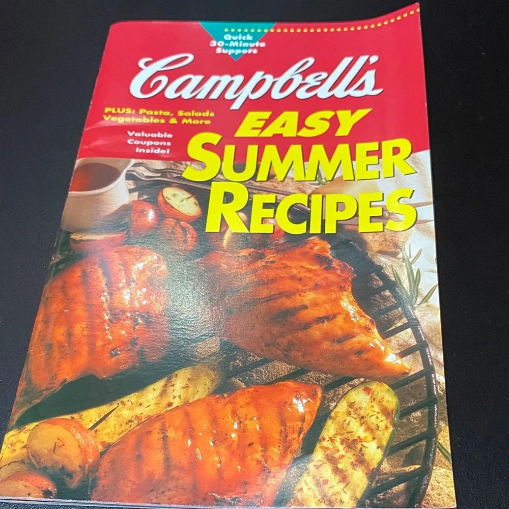 Six assorted cookbooks